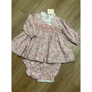 Aspen Claire and Co 24m NWT Fall Floral Bloomer Set